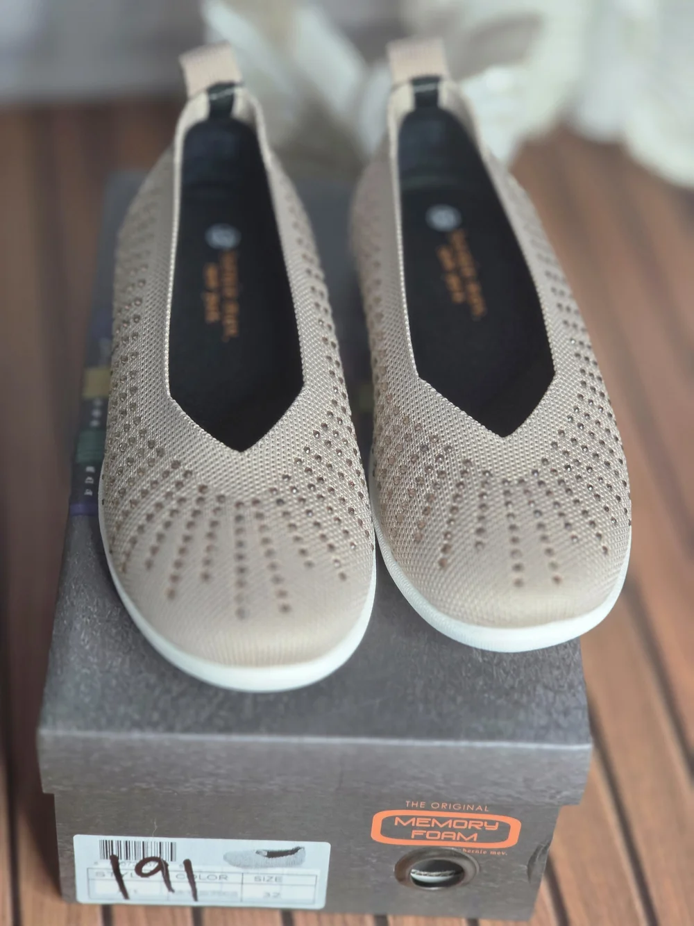 Bernie Mev Kids Memory Foam Slip-On Shoes EU 32 / US Kids 1 Blush Rose Gold